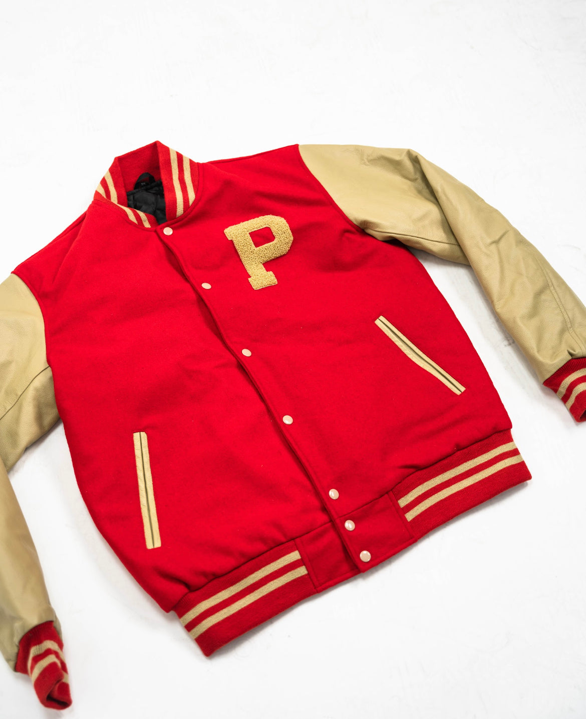 Red/ Gold Letterman Jackets
