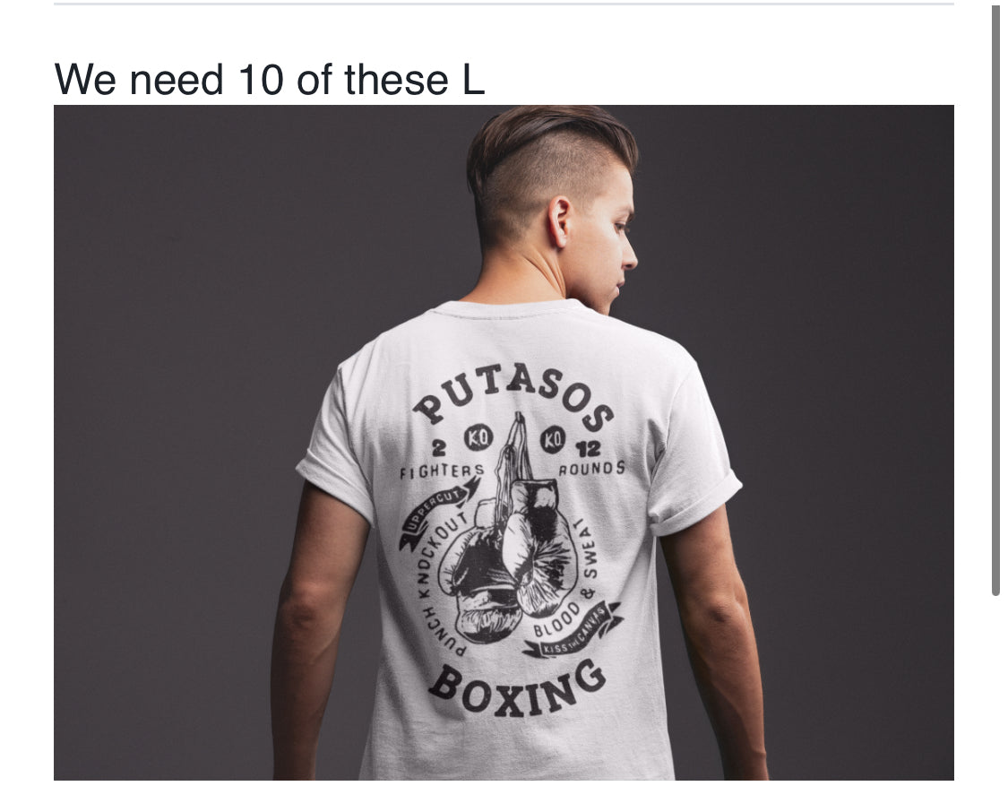 Knock out Putasos T-shirt