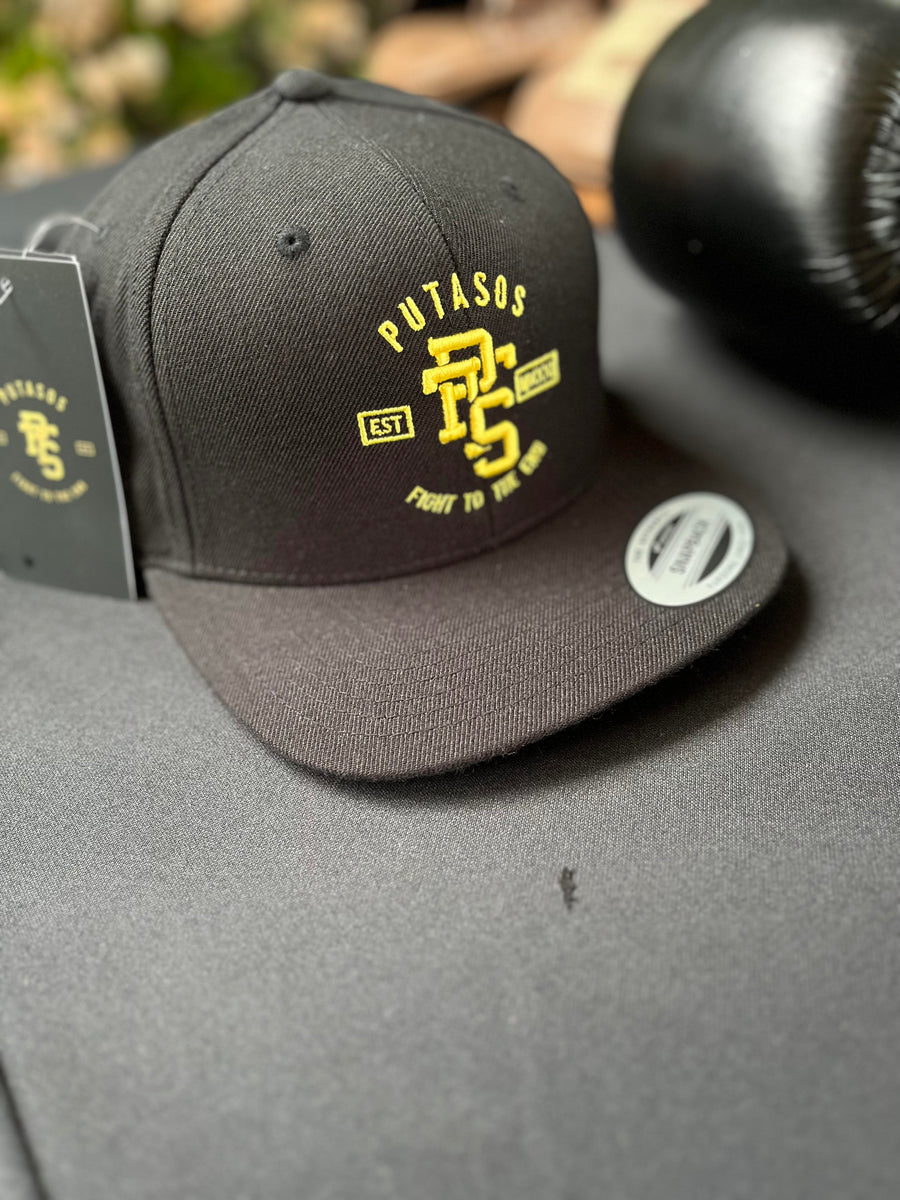 Putasos Original Black Snap Back Hat