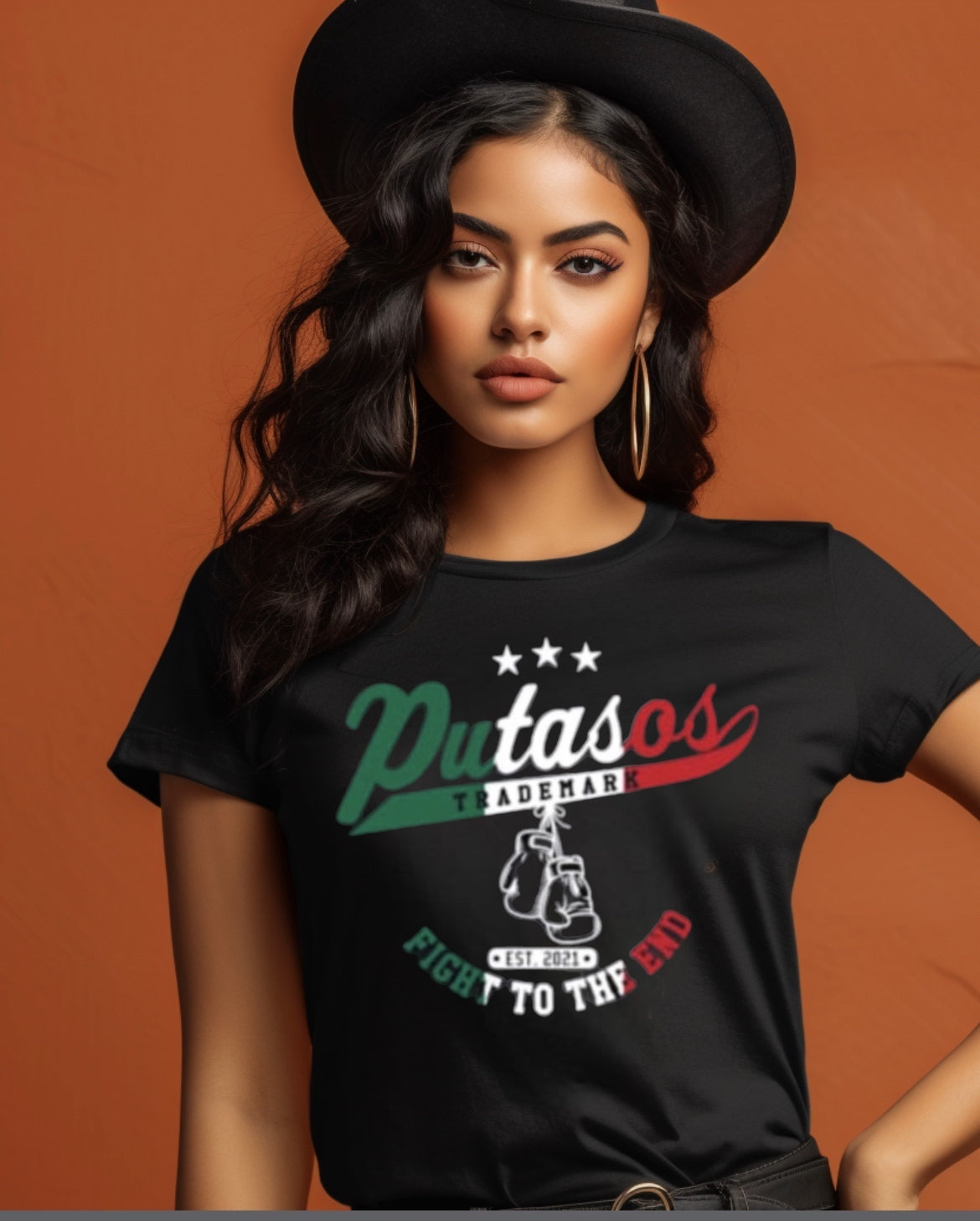 Mexican Flag Putasos Logo Shirt