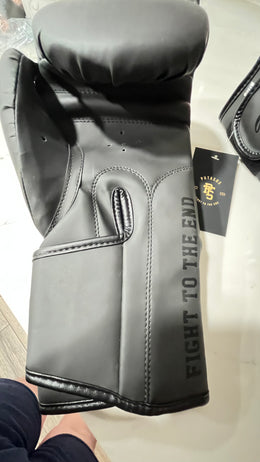 Black on Black Putasos Original Boxing Glove - Strapped