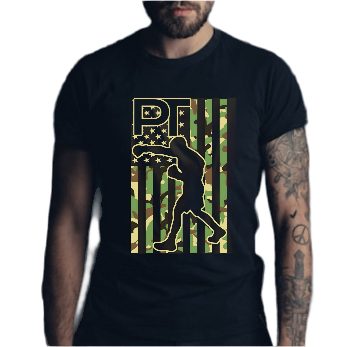 Product Title:

Camo Boxing Silhouette T-Shirt - Fight to the End