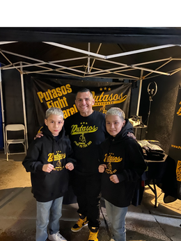 Putasos Fight to the End Hoodie - Unleash Your Fighting Spirit in Style