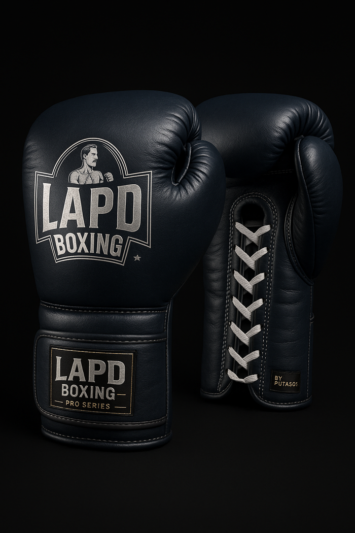 LAPD BOXING GLOVES 16oz LACED